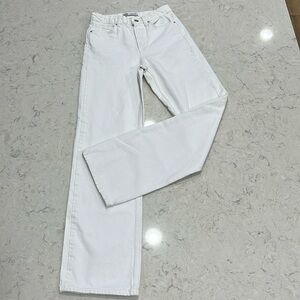 Zara white jeans